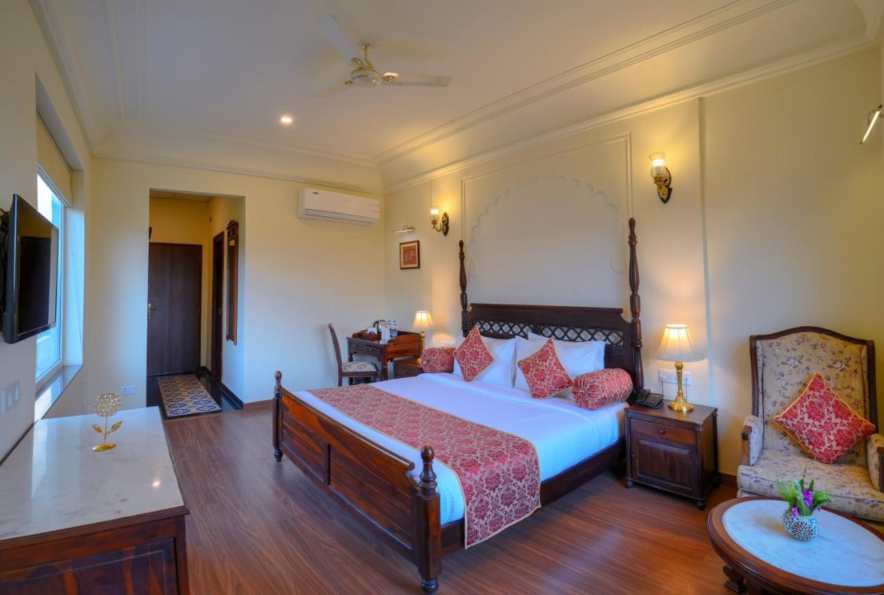 Welcomheritage Mount Valley Resort Ranthambore 萨瓦伊马多普尔 外观 照片