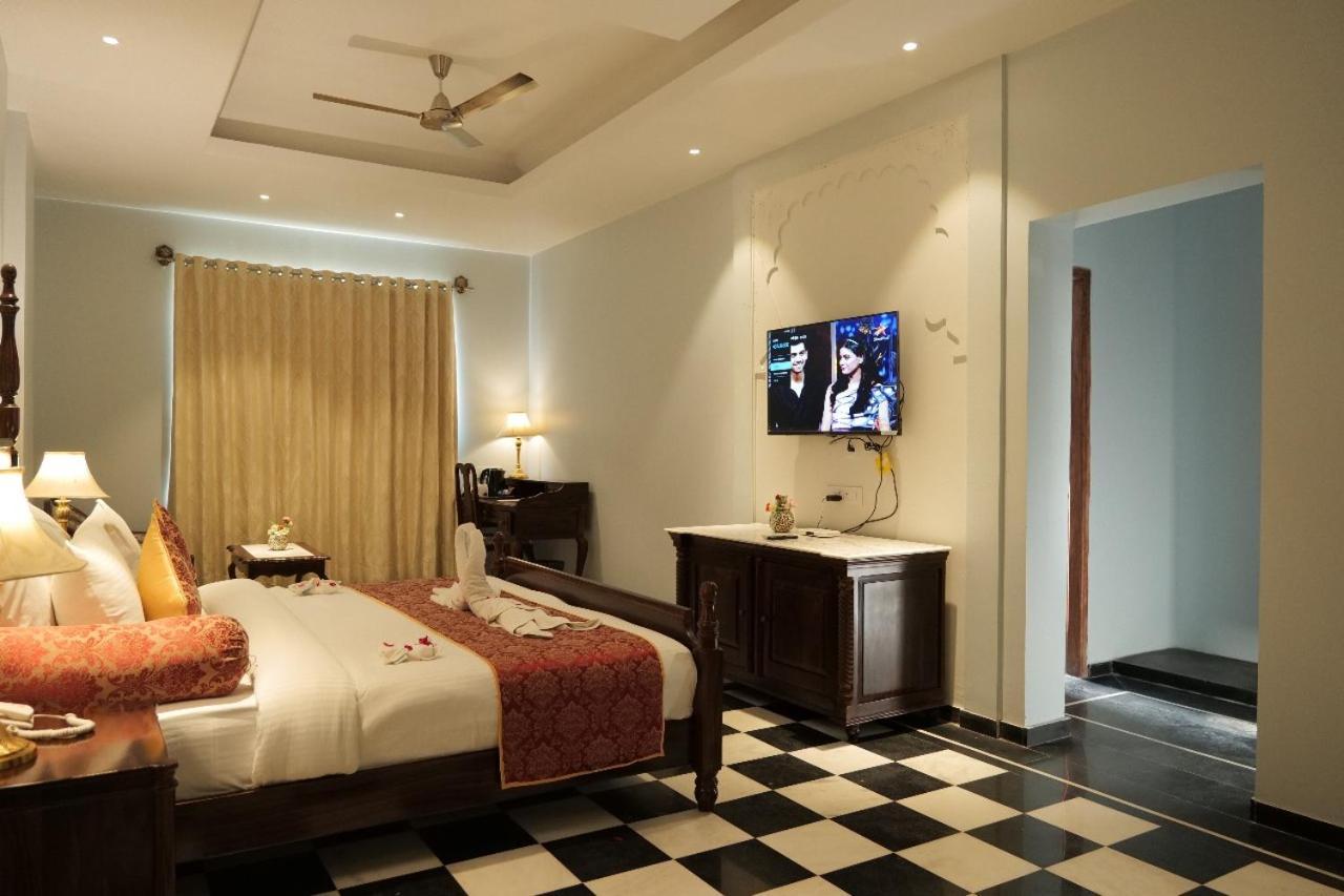 Welcomheritage Mount Valley Resort Ranthambore 萨瓦伊马多普尔 外观 照片