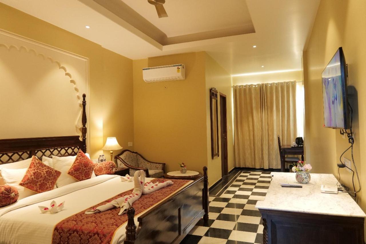 Welcomheritage Mount Valley Resort Ranthambore 萨瓦伊马多普尔 外观 照片